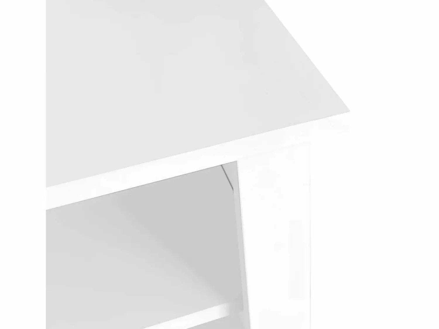 Outlet Merax Zapatero con banco, 2 estantes para zapatos y perchero - 120 x 40 x 190 cm - Tablero de partículas - Blanco