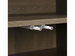 OKWISH Zapatero con banco para zapatos, 3 puertas y 1 cajón, madera y - para recibidores