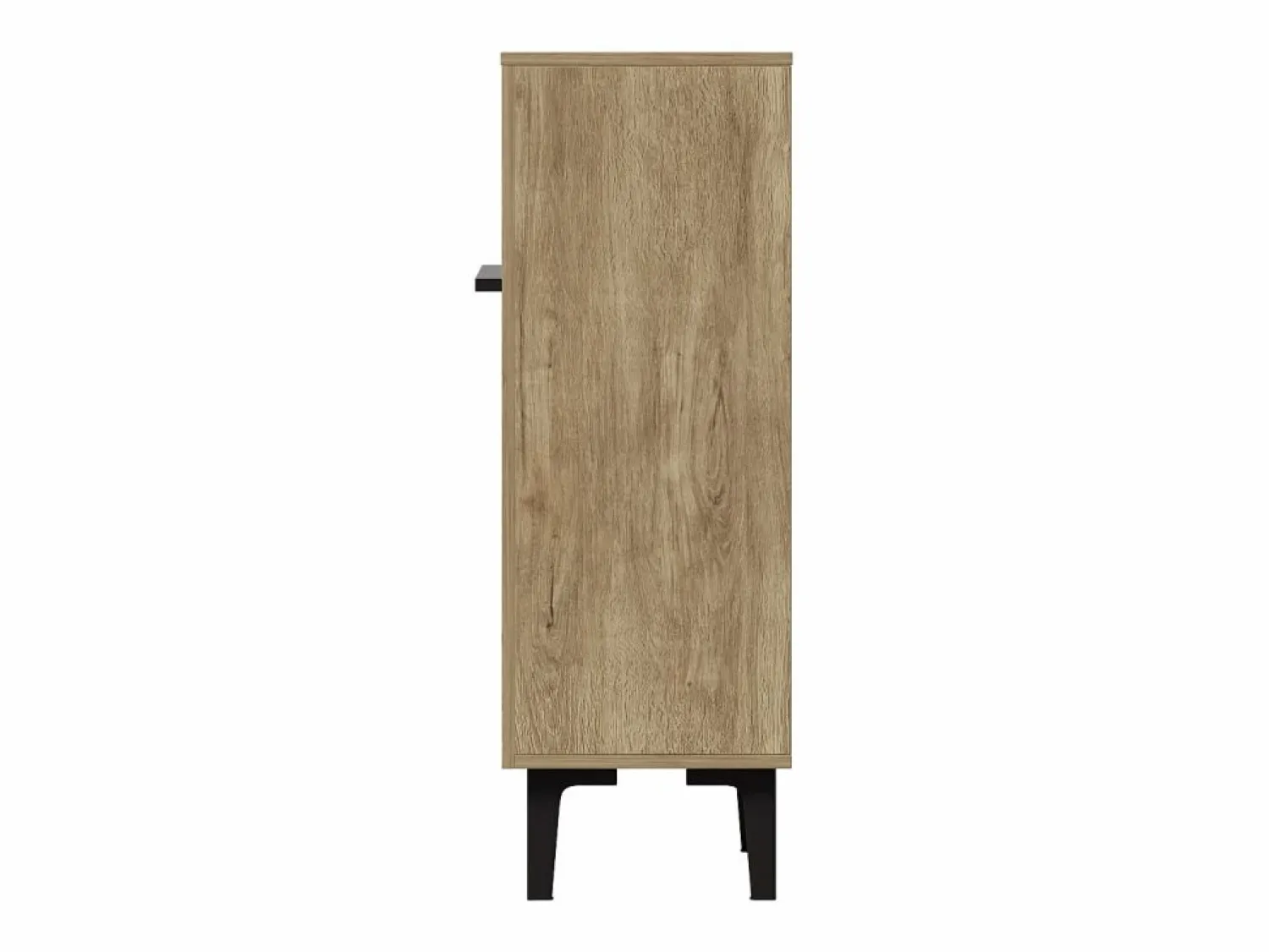 Hauss Spole Zapatero en color madera con 2 puertas - estantes regulables 60 × 34,5 x 95 cm