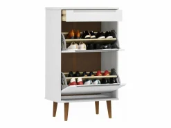 Zapatero MOLDE madera maciza de pino 59,5x35x103 cm ES415863