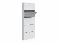 duehome Zapatero Nia 5 Puertas Blanco Brillo
