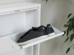 Clearance Zapatero Pisa de 9 puertas en metal . Se entrega completamente montado. Zapatero|Mueble De Almacenaje