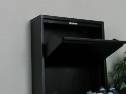 Clearance Zapatero Pisa de 6 puertas en metal . Se entrega completamente montado. Zapatero|Mueble De Almacenaje