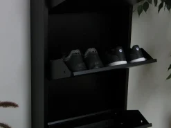 Clearance Zapatero Pisa de 6 puertas en metal . Se entrega completamente montado. Zapatero|Mueble De Almacenaje