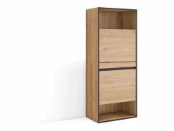 Zapatero, 60x35x145cm, Dormitorio, habitación, Mueble auxiliar, Roble Zapatero|Mueble De Almacenaje
